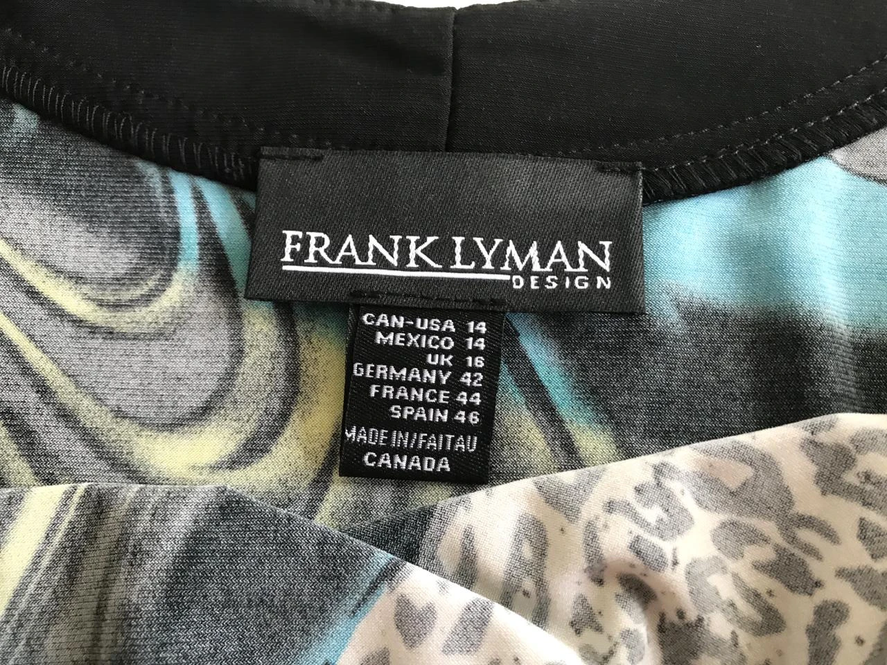 Frank Lyman 14/42 blusa super bonita com costas bonitas . – photo 7